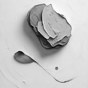 Wandbild im Wabi-Sabi-Stil | Organisches, abstraktes Poster mit Struktur | Warmer, minimalistischer Kunstdruck fürs Wohnzimmer Bild 10