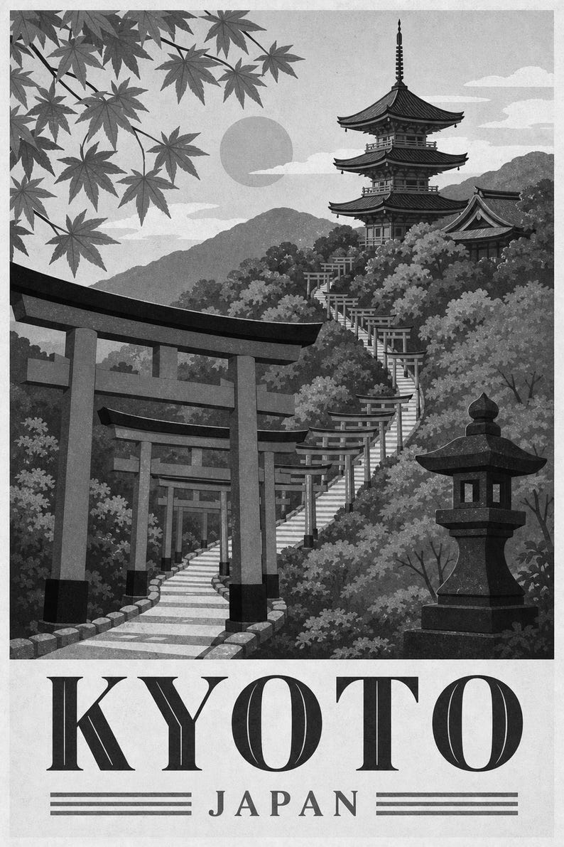 Kioto Torii Vintage 70S imagen 10