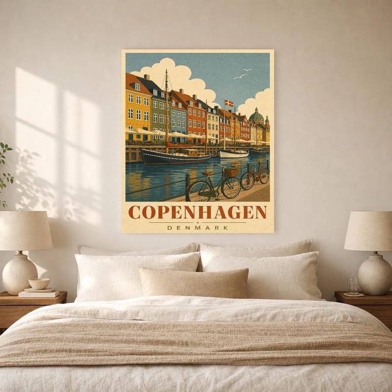 Copenhagen Nyhavn Mid Century image 6