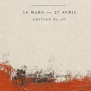 Ember | Abstract Wall Art | Modern Gallery Poster | Minimalist Print | Printed & Shipped image 3