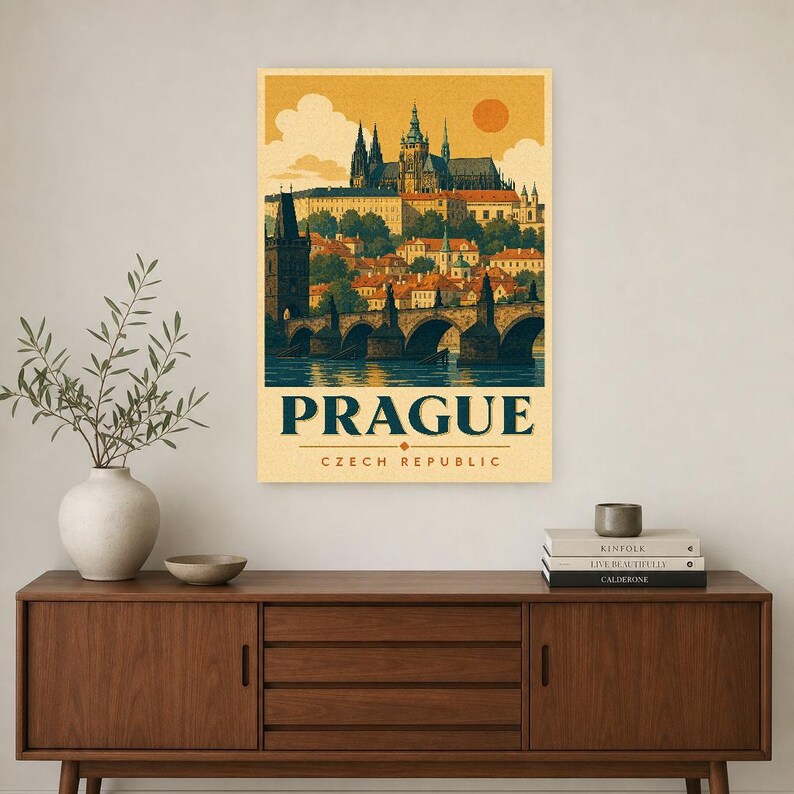 Prague Castle Vintage image 2