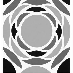 Póster abstracto de exposición solar, impresión artística de pared | Impresión de papel cortado de mediados de siglo ? Póster de la galería imagen 10
