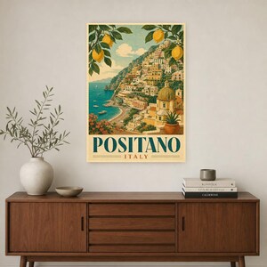 Positano Amalfi Vintage 70s image 2