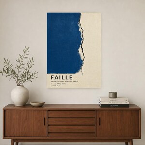 Rift | Abstract Wall Art | Modern Gallery Poster | Minimalist Print | Printed & Shipped image 2