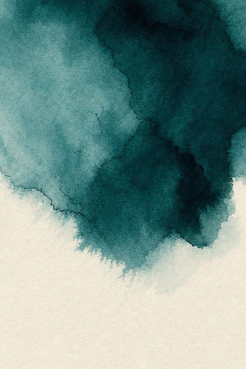 Ink | Abstract Wall Art | Modern Gallery Poster | Minimalist Print | Printed & Shipped image 3