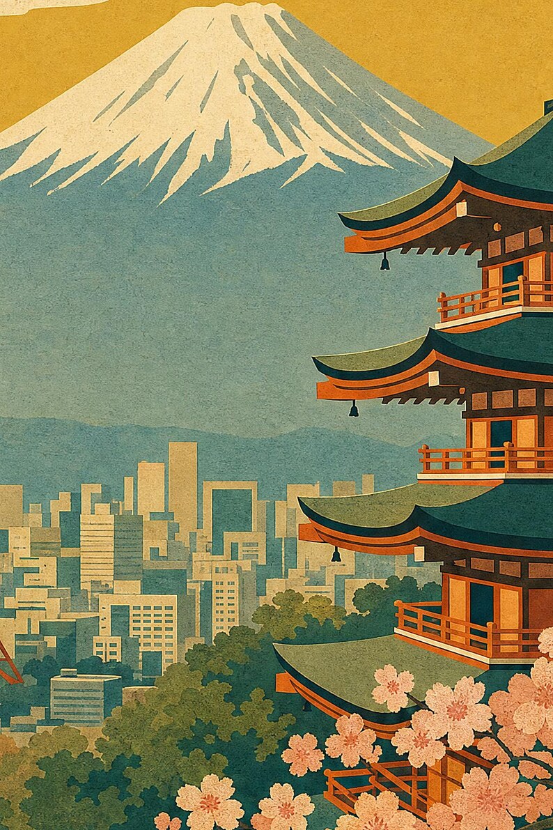 Tokio Fuji Vintage Bild 3