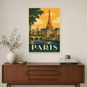 Paris Eiffel Vintage 70s image 2