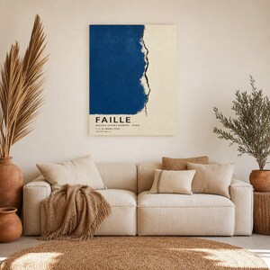 Rift | Abstract Wall Art | Modern Gallery Poster | Minimalist Print | Printed & Shipped image 7