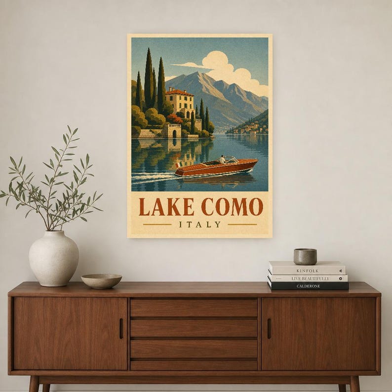 Lago Como mediados de siglo imagen 3