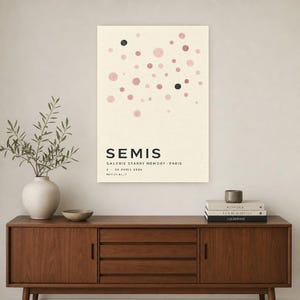 Sowing | Abstract Wall Art | Modern Gallery Poster | Minimalist Print | Printed & Shipped image 2
