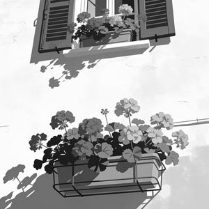 Mediterraner Fenster-Küchendruck | Dolce Vita Italienischer Wandkunstdruck | Esszimmer-Sommerdekoration Bild 17
