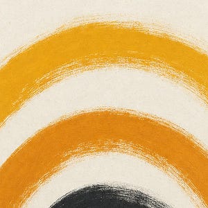 Fiocchi | Arte astratta da parete | Poster moderno da galleria | Stampa minimalista | Stampato e spedito immagine 3