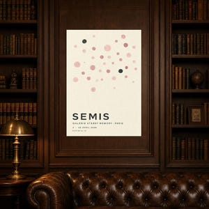 Sowing | Abstract Wall Art | Modern Gallery Poster | Minimalist Print | Printed & Shipped image 5
