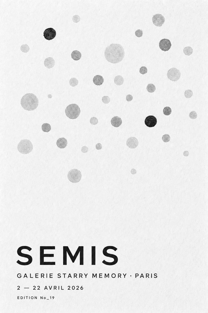 Sowing | Abstract Wall Art | Modern Gallery Poster | Minimalist Print | Printed & Shipped image 10