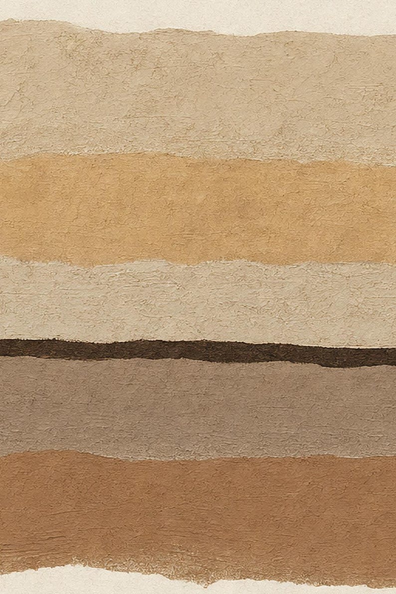 Strata | Abstract Wall Art | Modern Gallery Poster | Minimalist Print | Printed & Shipped image 3