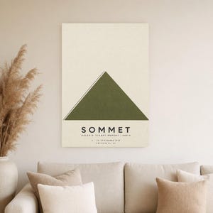 Summit | Arte astratta da parete | Poster moderno da galleria | Stampa minimalista | Stampato e spedito immagine 4