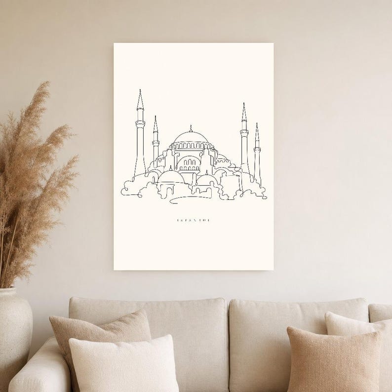Línea minimalista de Estambul imagen 4
