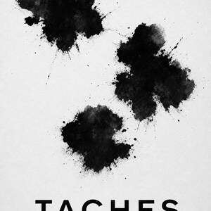 Stains | Abstract Wall Art | Modern Gallery Poster | Minimalist Print | Printed & Shipped image 10