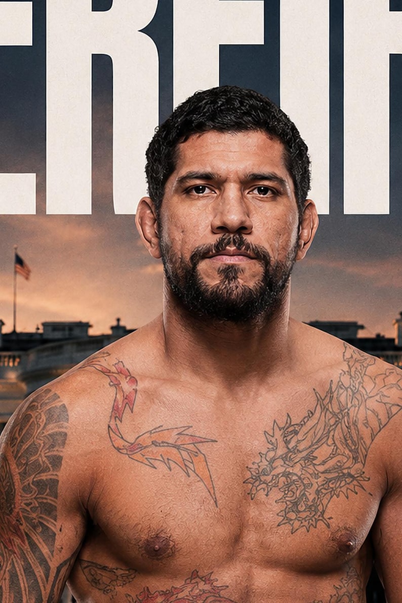 Alex Pereira Poster | UFC White House Fight Night 2026 | MMA Wall Art Print | Heavyweight Champion Decor image 3