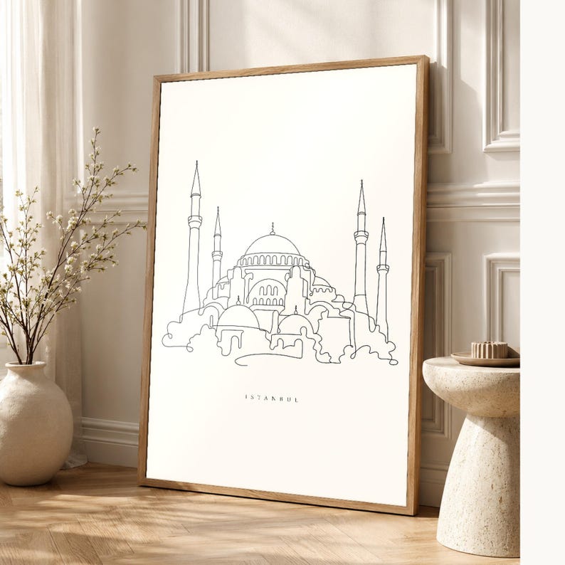 Línea minimalista de Estambul imagen 1