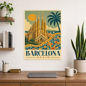 Barcelona Gaudi Vintage image 8