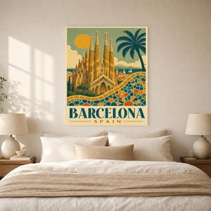 Barcelona Gaudi Vintage image 6