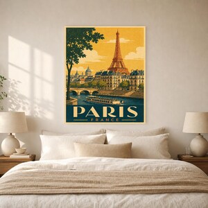 Paris Eiffel Vintage 70s image 6