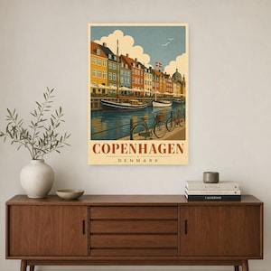 Copenhagen Nyhavn Mid Century image 2