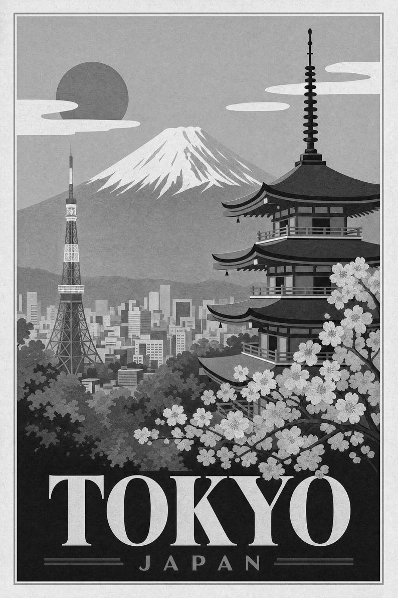 Tokio Fuji Vintage Bild 10