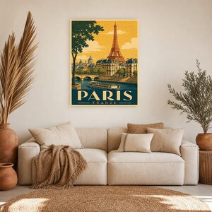 Paris Eiffel Vintage 70s image 7