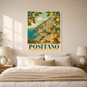 Positano Amalfi Vintage 70s image 6