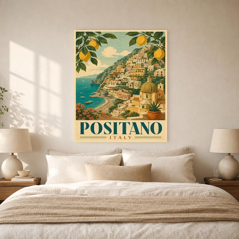 Positano Amalfi Vintage 70s image 6