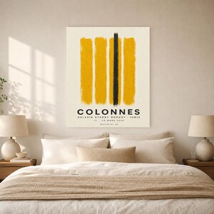 Columns | Abstract Wall Art | Modern Gallery Poster | Minimalist Print | Printed & Shipped image 7