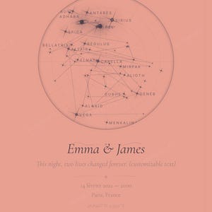 Pet Memorial Star Map - In Loving Memory of My Dog Cat - Custom Pet Loss Gift - Night Sky Pets Birthday - Digital PDF