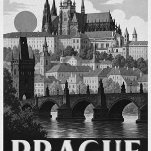 Prague Castle Vintage image 10