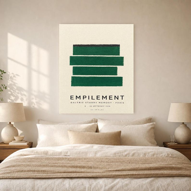 Stacking | Abstract Wall Art | Modern Gallery Poster | Minimalist Print | Printed & Shipped image 6