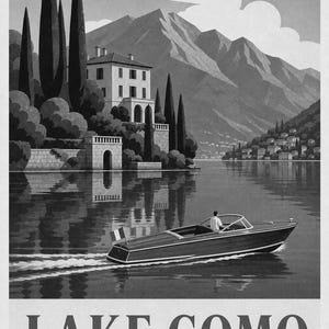 Lago Como mediados de siglo imagen 10