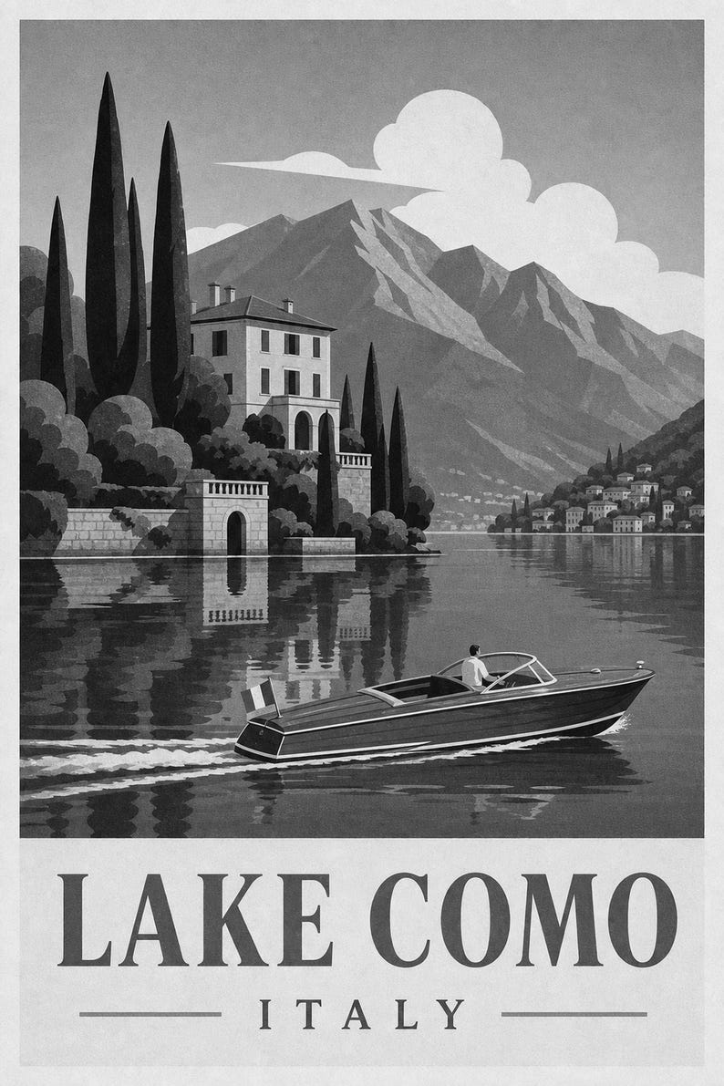 Lago Como mediados de siglo imagen 10