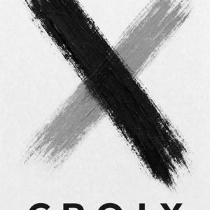 Cross | Abstract Wall Art | Modern Gallery Poster | Minimalist Print | Printed & Shipped image 8