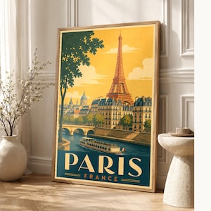 Paris Eiffel Vintage 70s image 1