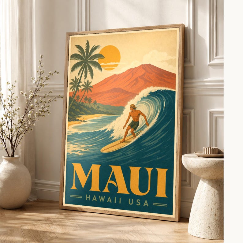 Maui Surf Vintage 70s image 1