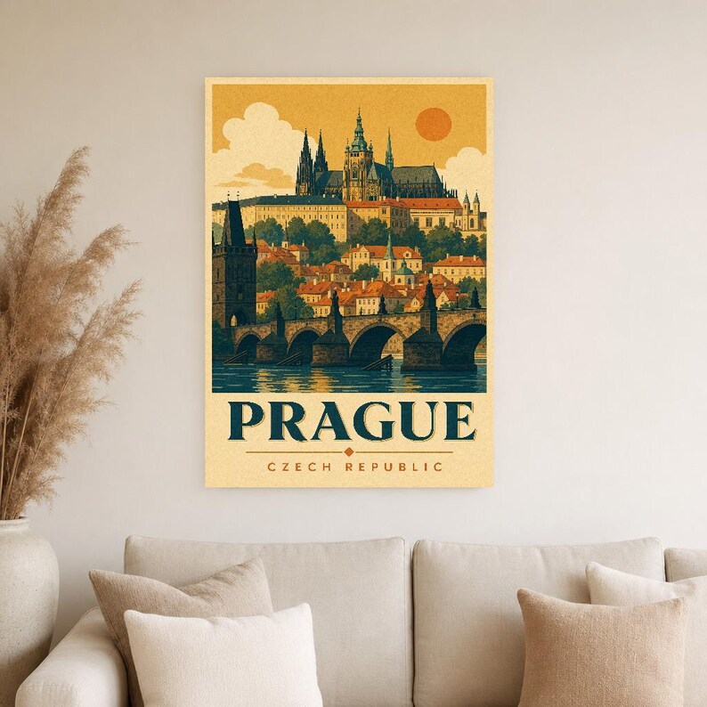 Prague Castle Vintage image 4