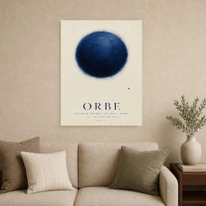 Orb | Abstract Wall Art | Modern Gallery Poster | Minimalist Print | Printed & Shipped image 9