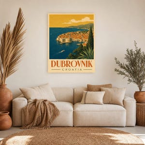 Dubrovnik Walls Vintage 70s image 7