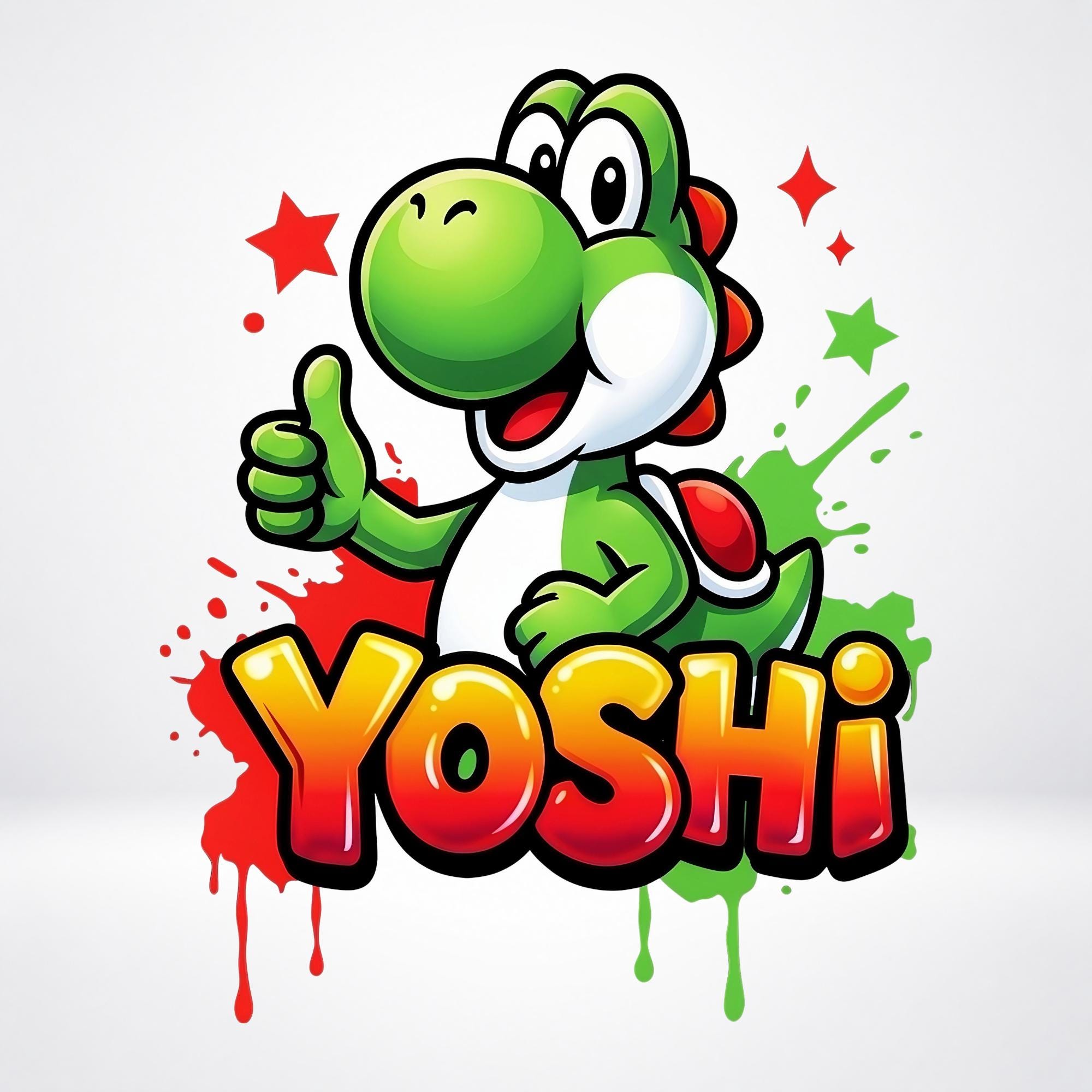 Kids yoshi shirt - Etsy México