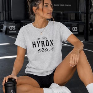 In My Hyrox Era Shirt, Fitness-Laufshirt, Motivationsshirt fürs Fitnessstudio, Workout-Shirt für Damen, Laufshirt, Geschenk für Fitnessbegeisterte