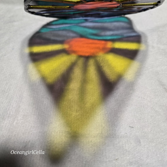 Handmade real stained glass suncatcher