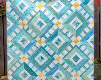 PDF Pattern: Sun, Sea & Sky Quilt