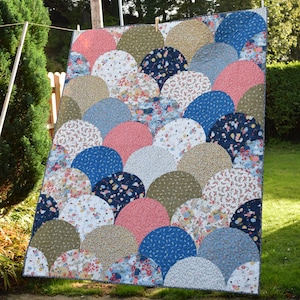 PDF Pattern: Oriential Clams Quilt