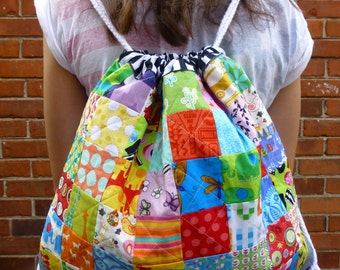 PDF Pattern: Patchwork Backpack (Beginner Friendly)